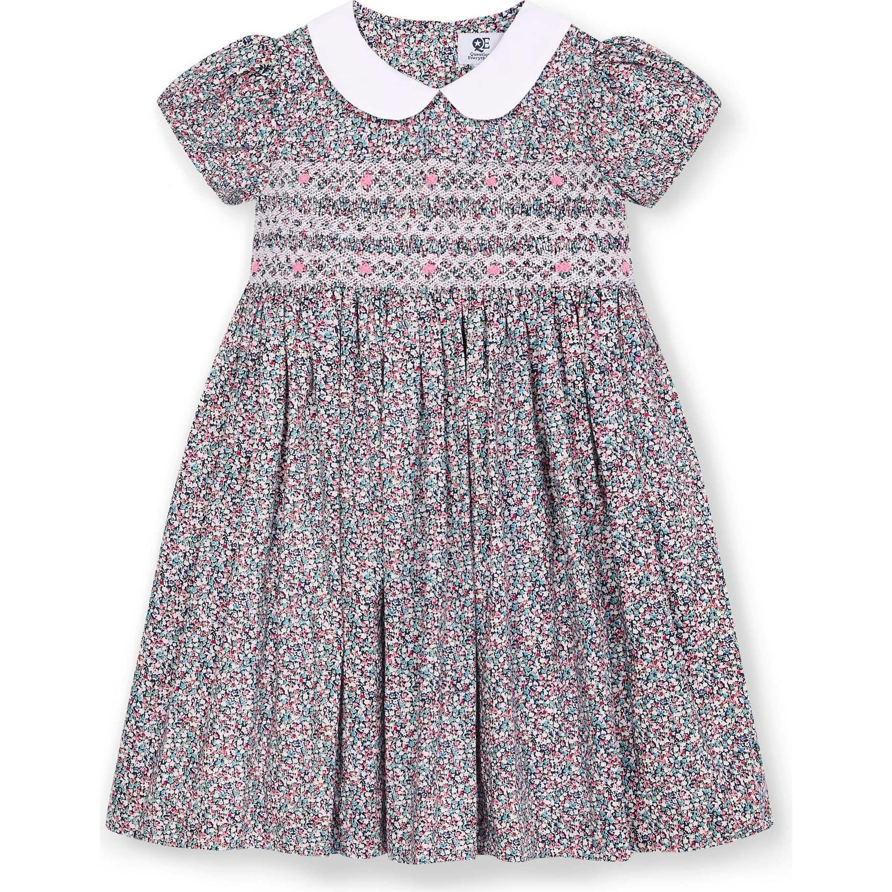 Smocked Girls Dress Jezabel