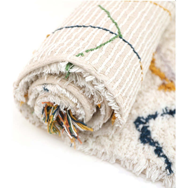 Trishna Berber Style Tassel Rectangular Rug