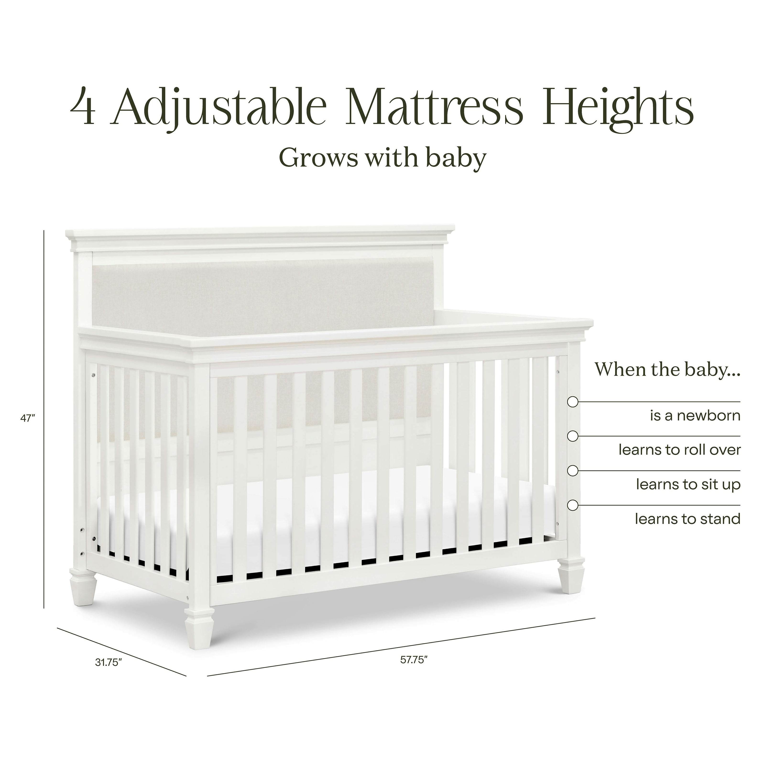 Darlington 4-in-1 Convertible Crib
