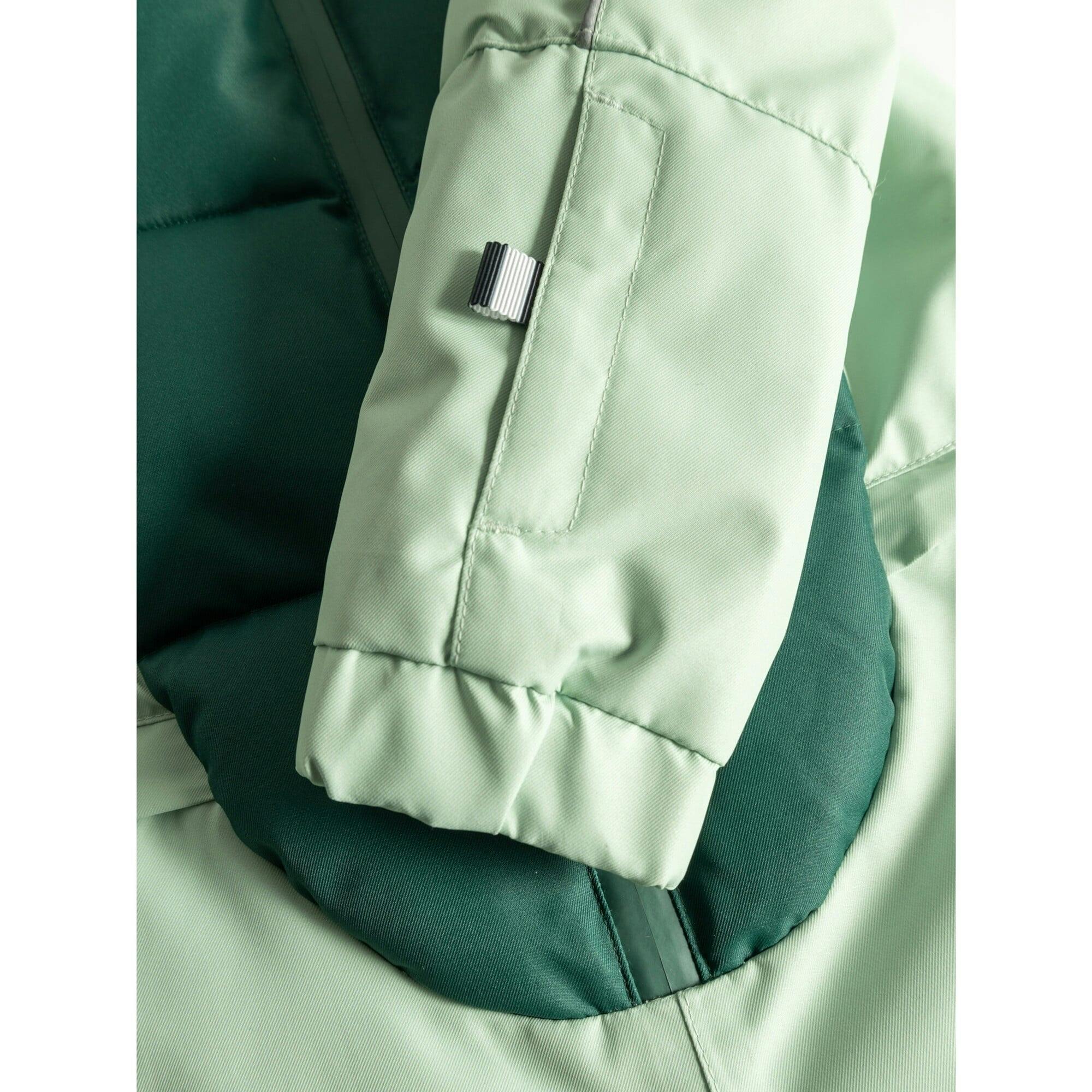 Lilido Monster Adjustable Hood Waterproof Zipper Snowsuit, Green