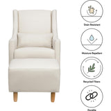 Toco Swivel Glider and Ottoman