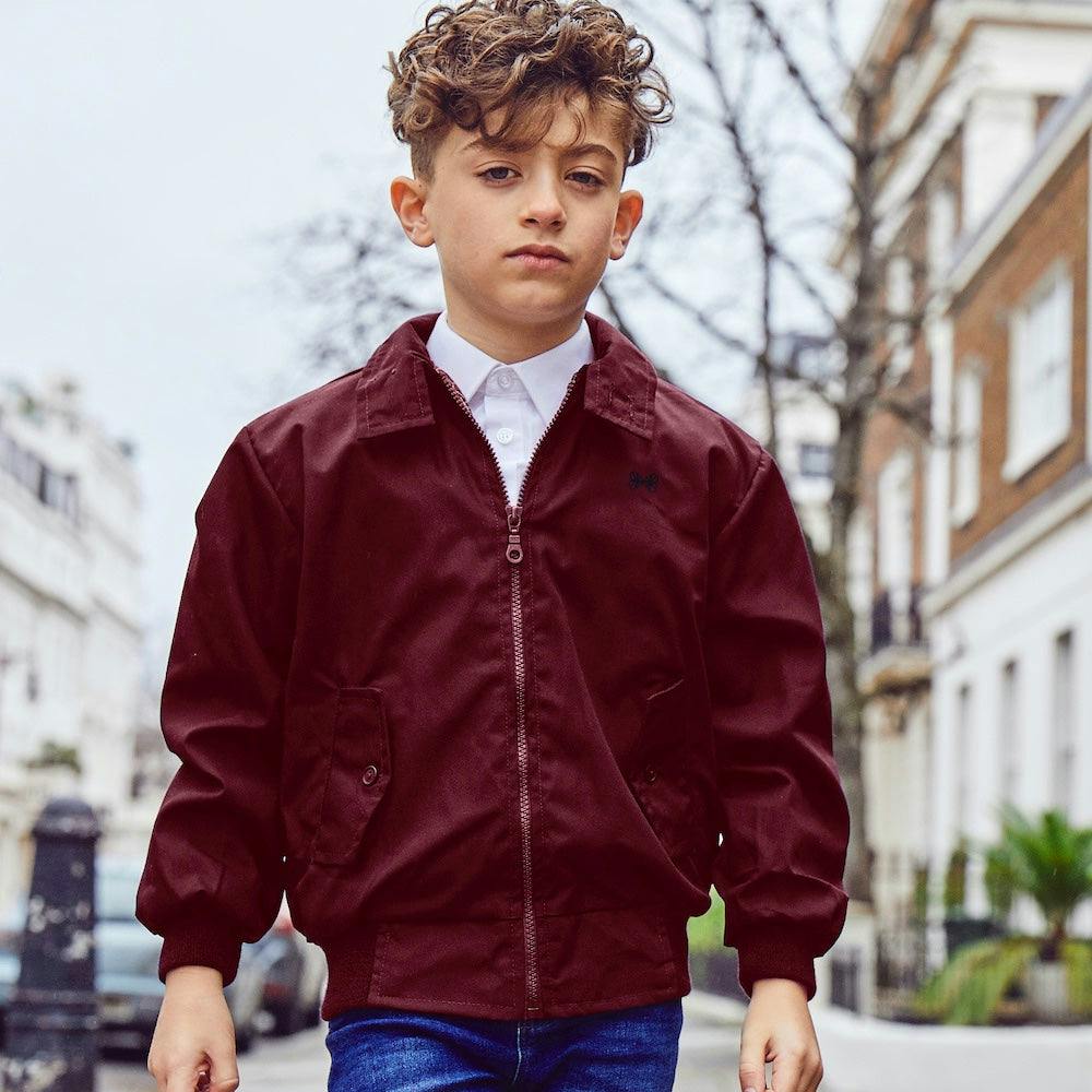 Carnaby Bomber Jacket - Burgundy