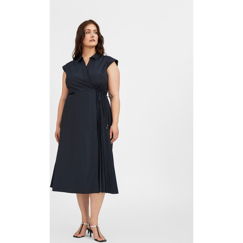 Women's Midi Shivon Dress, Black