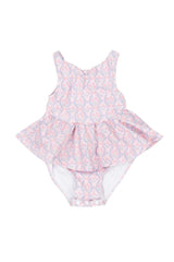 Baby Bitsy Swim Dress in Raquel Pink Floral