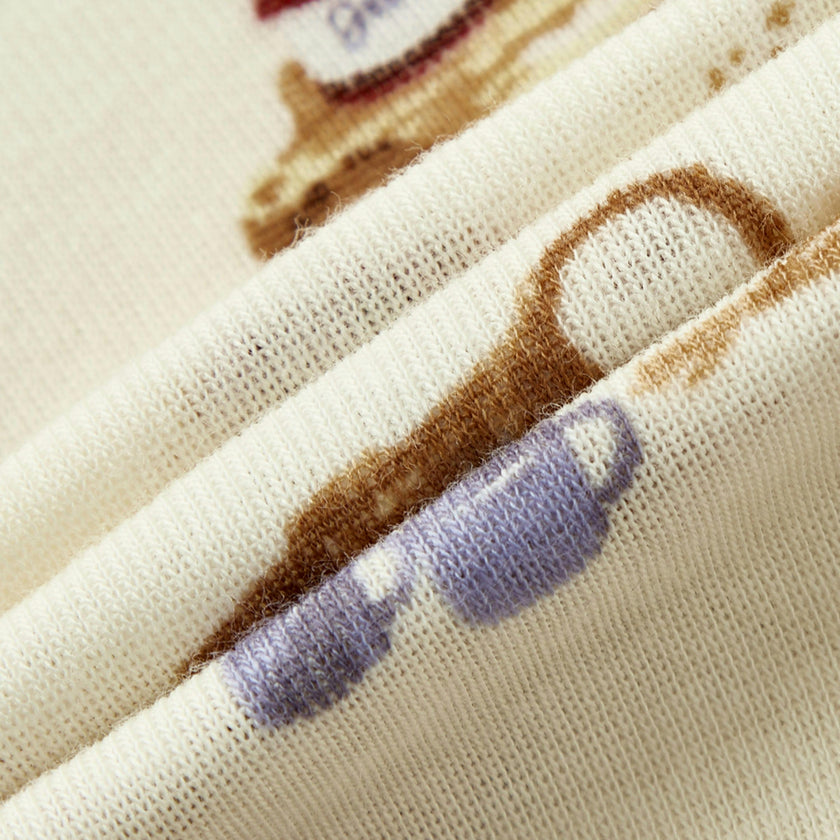Picnic Organic Cotton Zipper Pajama