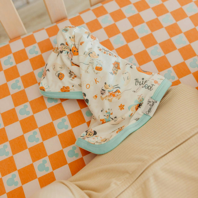Three-Layer Security Blanket Set - Mickey Mouse's Boo Bash