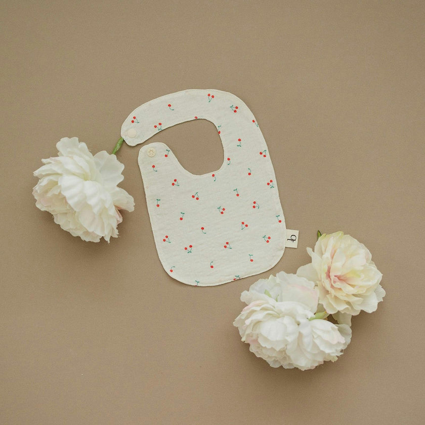 Signature Cotton Print Bib