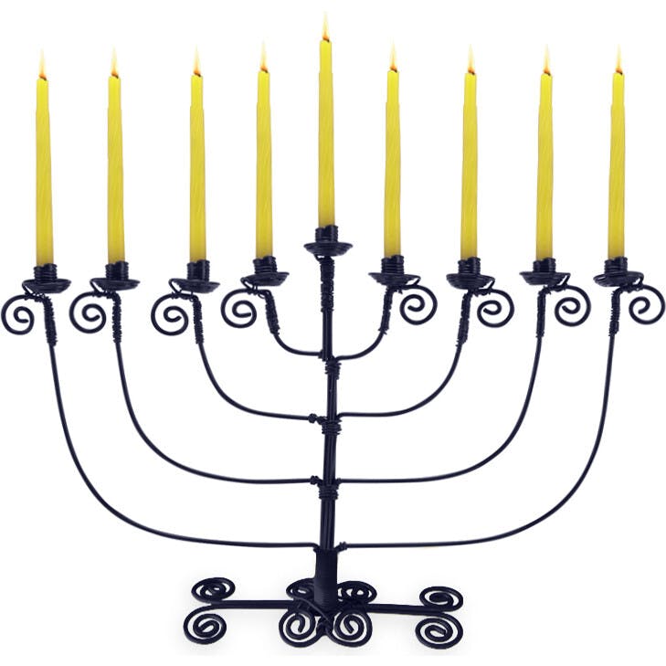 Licht Wire Twirly Menorah