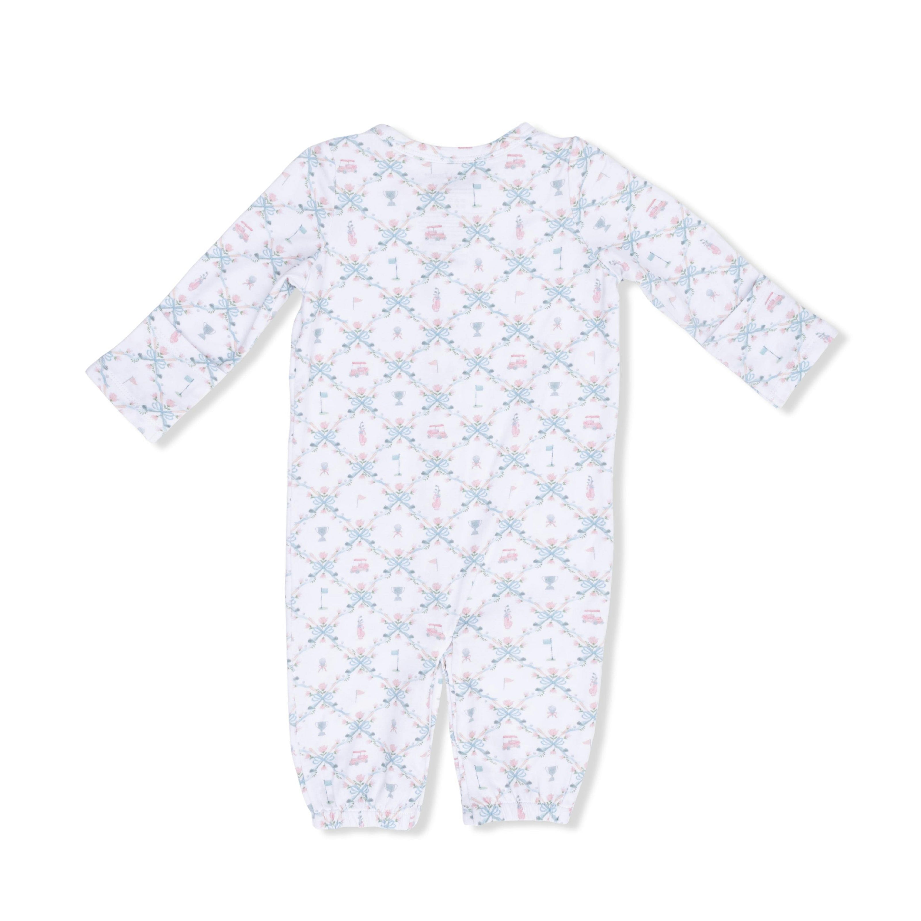 Golf Trellis Pink - Convertible Gown