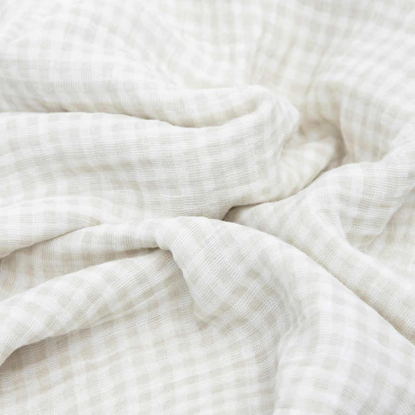 Cotton Muslin Swaddle Blanket 3 Pack - Georgia Peach 2