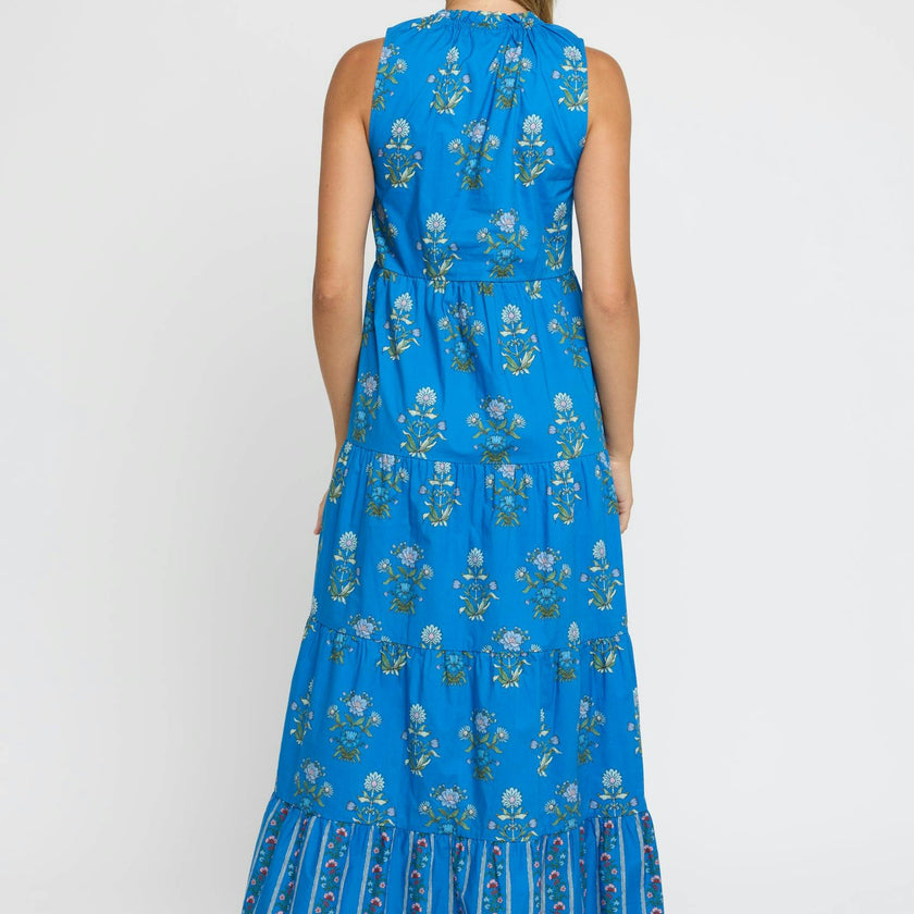 Claudia Maxi Dress in Party on Prairie