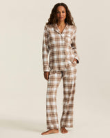 Women's Twill Pajama Set in Cotswolds Tartan