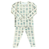 Toddler Pajama Set in Dear Santa