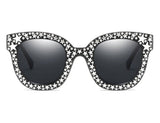 Crystal Star Sunglasses Black