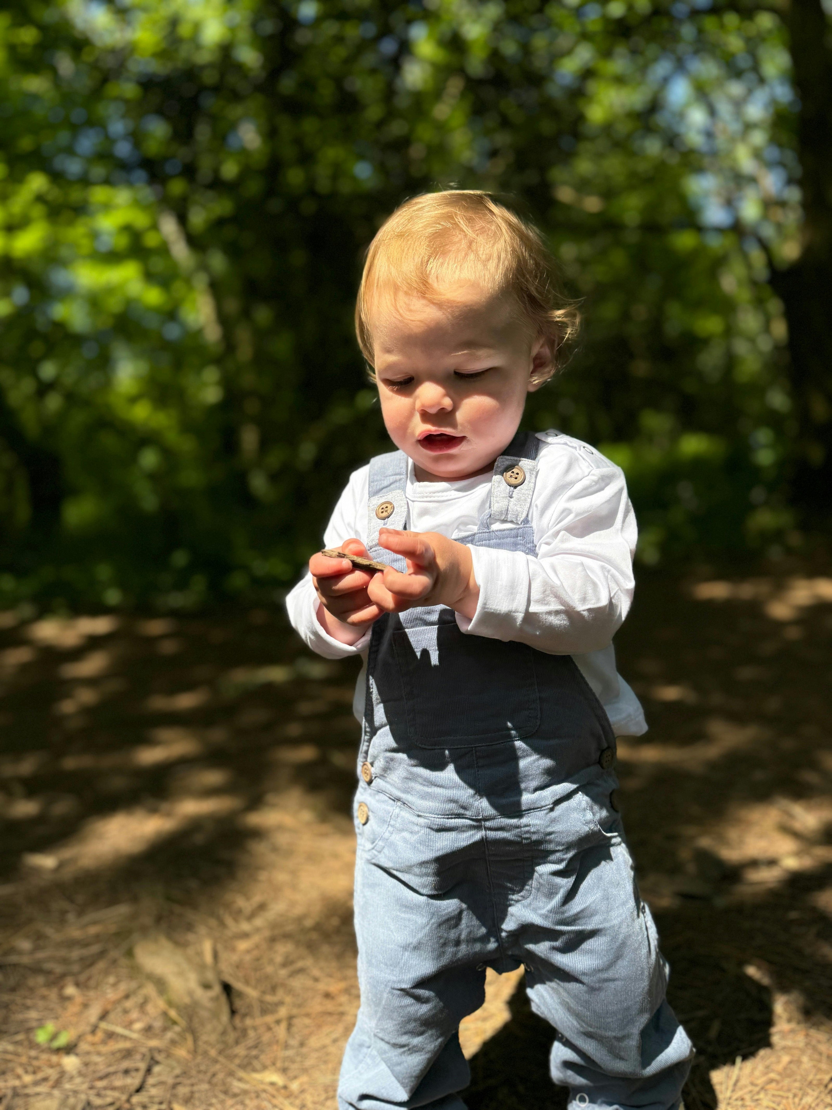 HARRISON China Blue Cord Overall