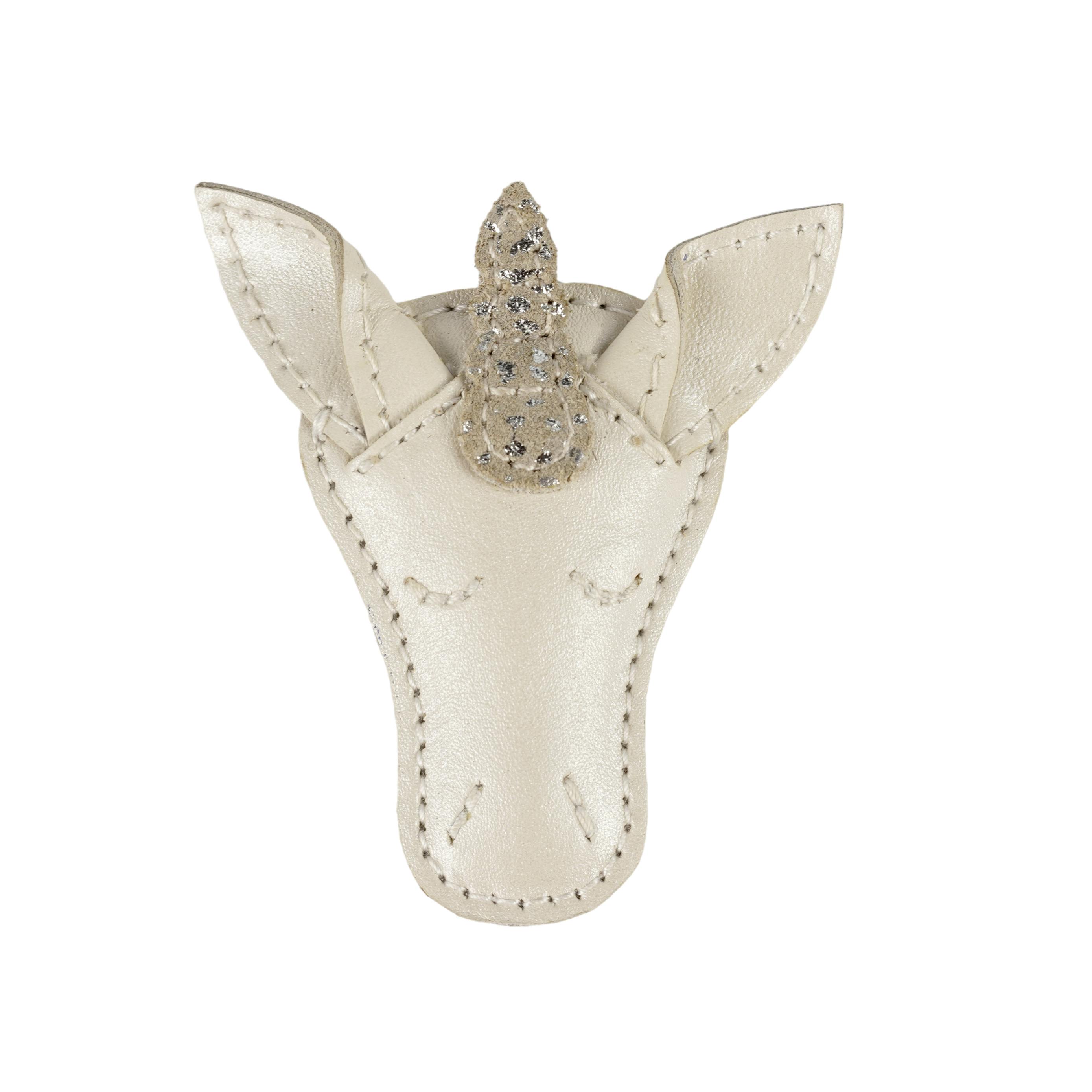 Blinc Clip | Unicorn | Off White Metallic Leather