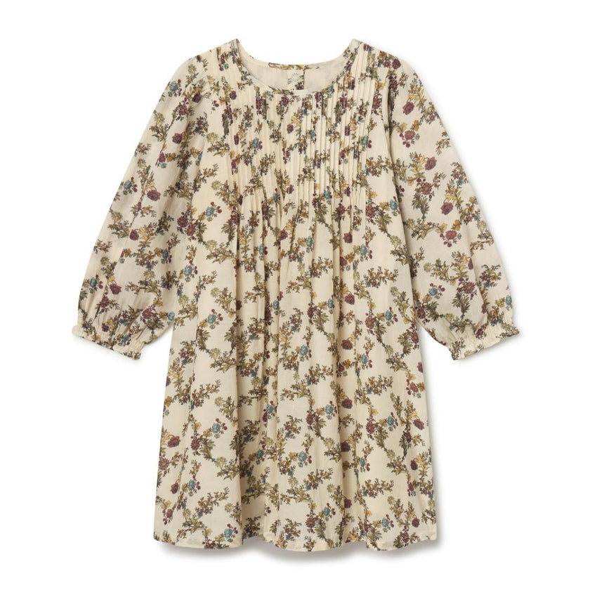 Charlotte Dress in Harvest Toile