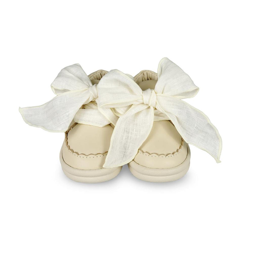 Brookli Sneakers | Cream Leather