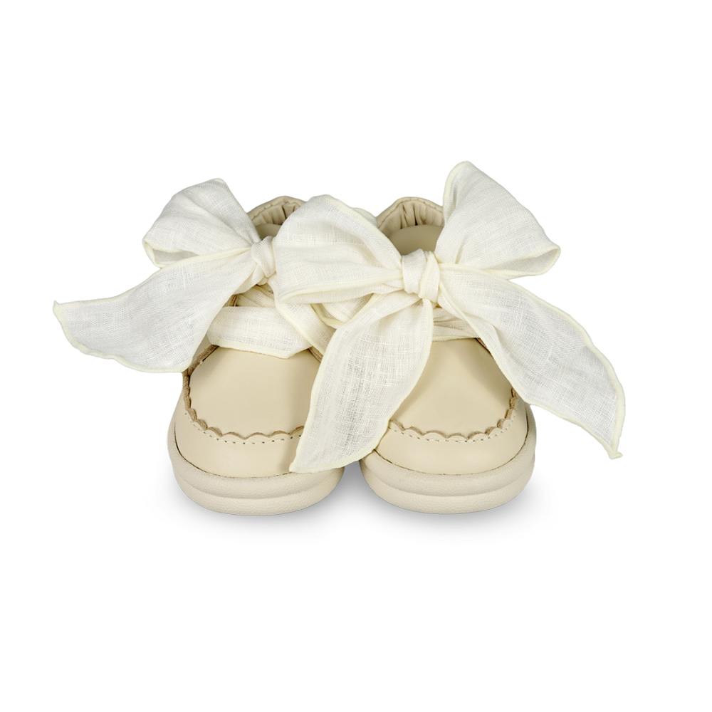 Brookli Sneakers | Cream Leather