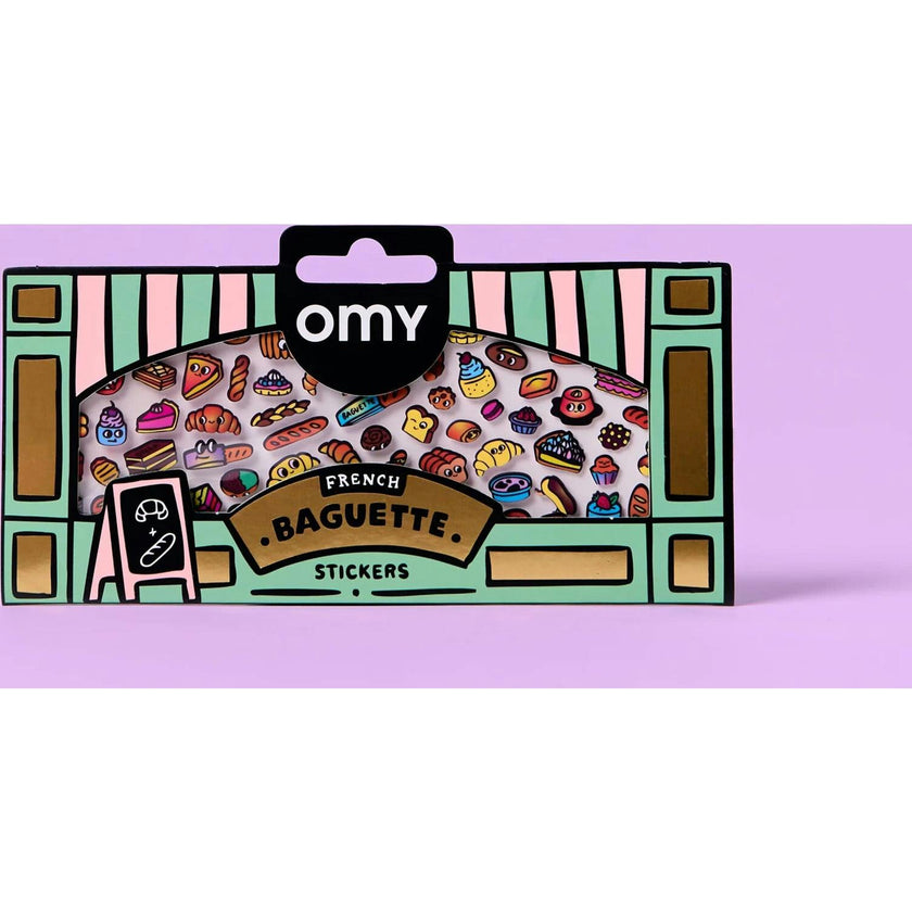 French Goodies - Bundle Of 4 Stickers