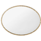 Jebediah Oval Metal Mirror