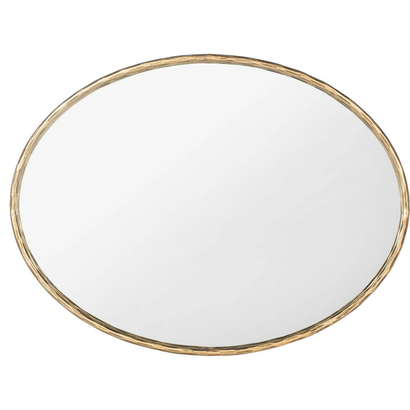 Jebediah Oval Metal Mirror