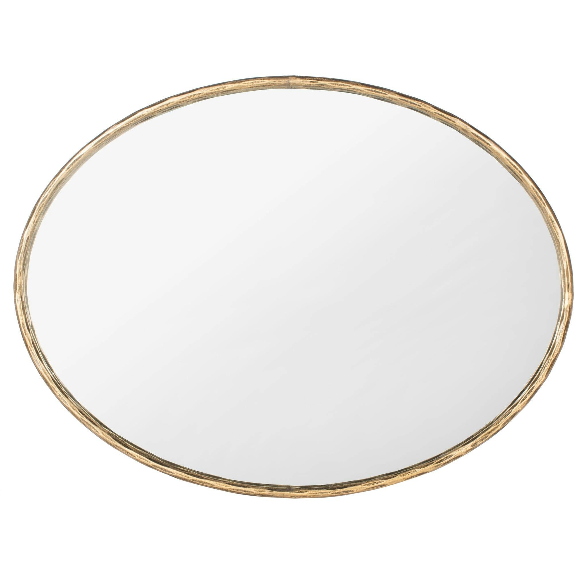 Jebediah Oval Metal Mirror