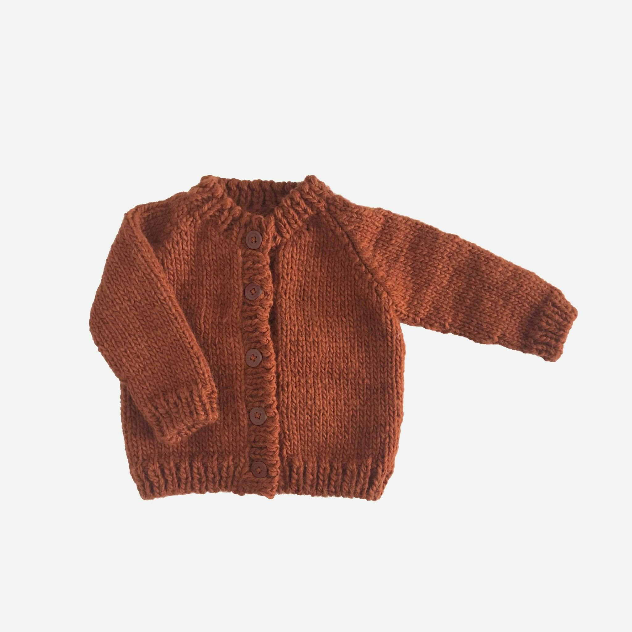Classic Cardigan - Cinnamon