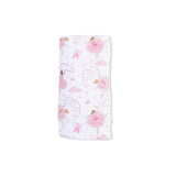 Ribbon Ballerinas - Swaddle Blanket