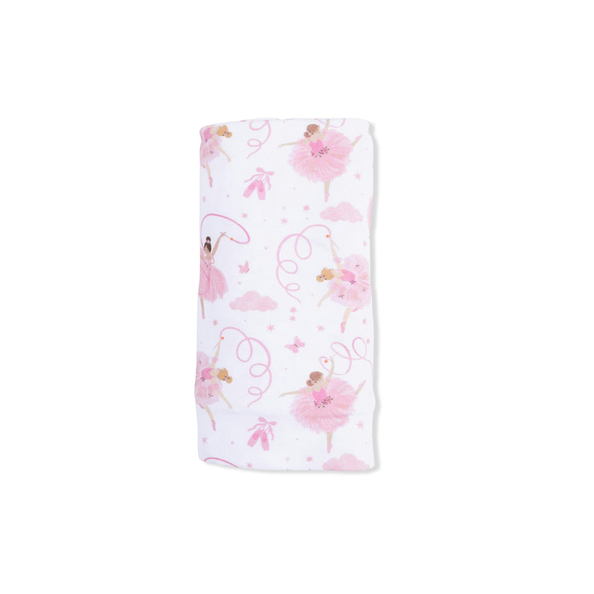 Ribbon Ballerinas - Swaddle Blanket