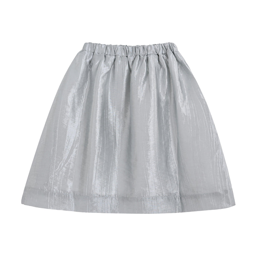 Silver Nerissa Bloom Skirt Set