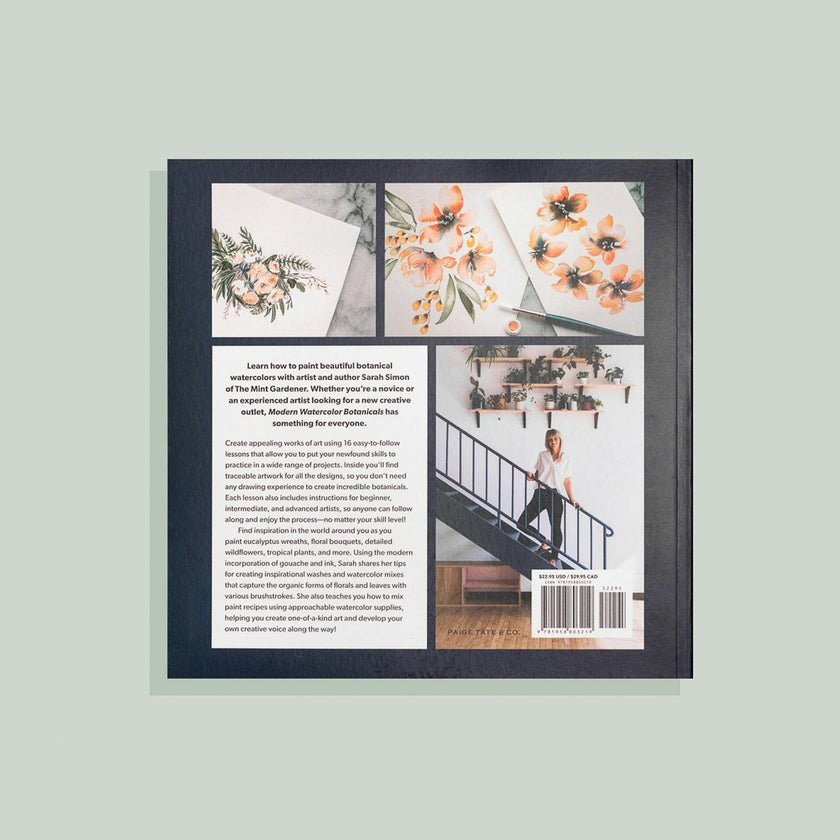 Modern Watercolor Botanicals