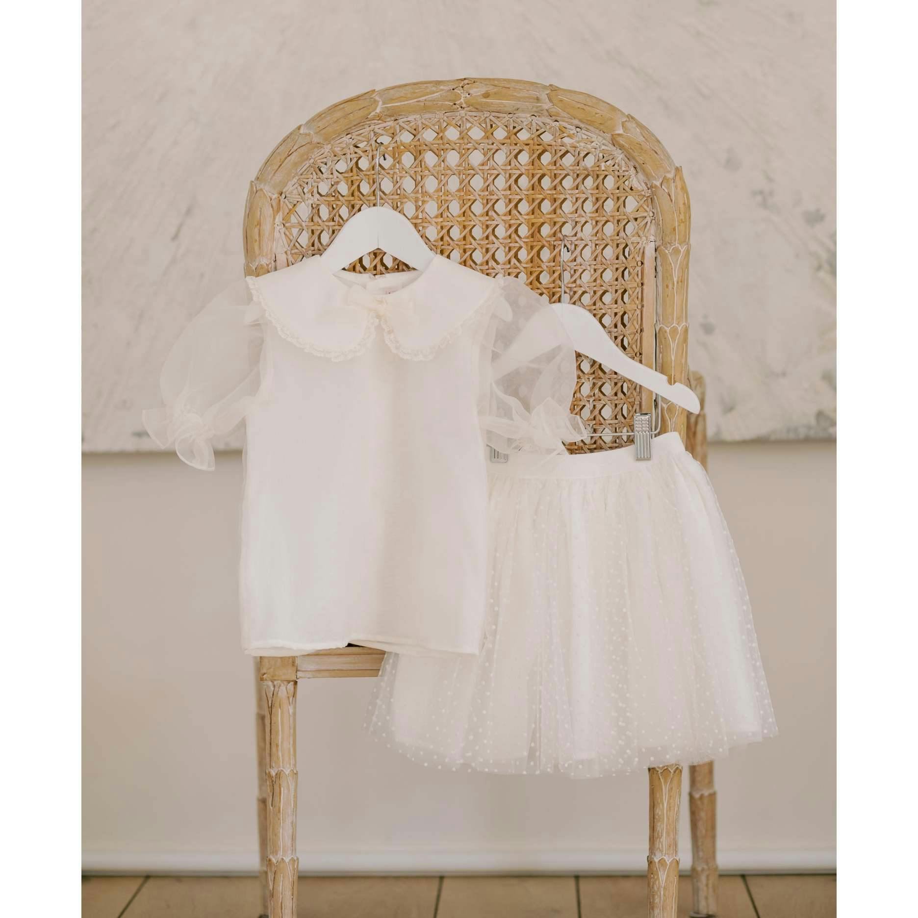 Ivory Terestia Ceremony Girl Top