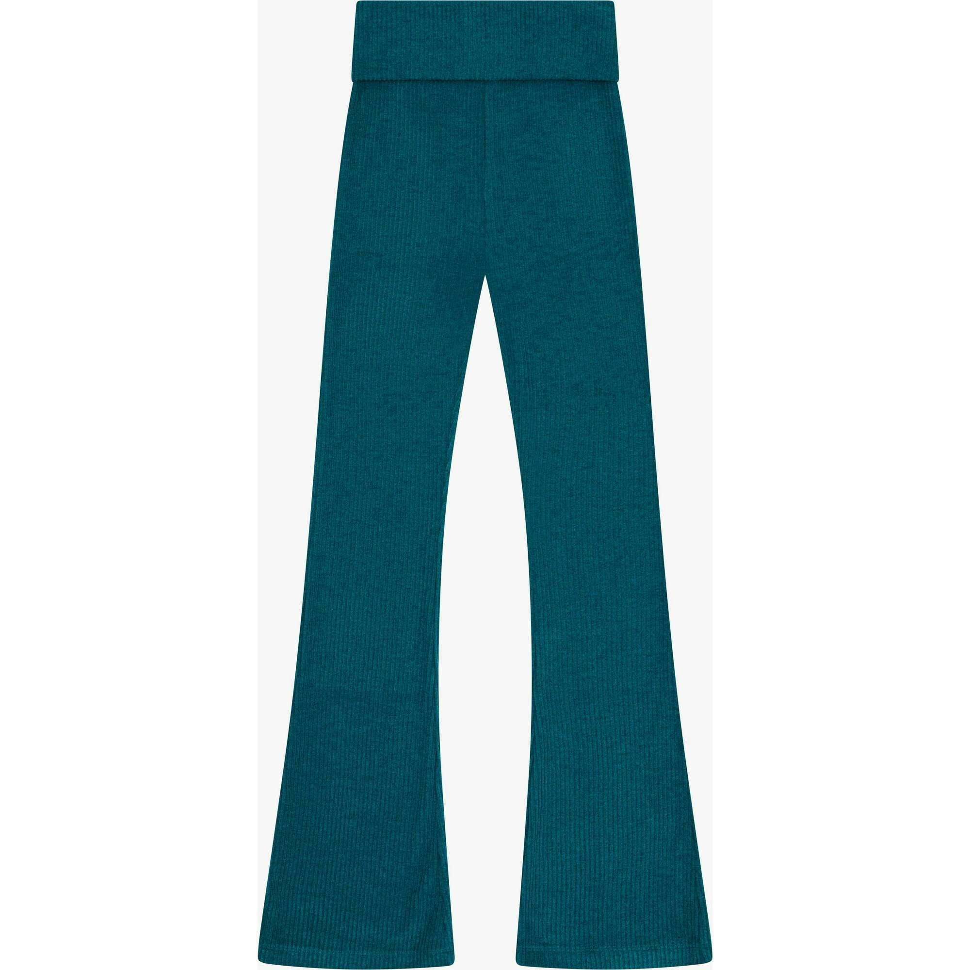Tenly Hacci Rib Waisted Flared Pants
