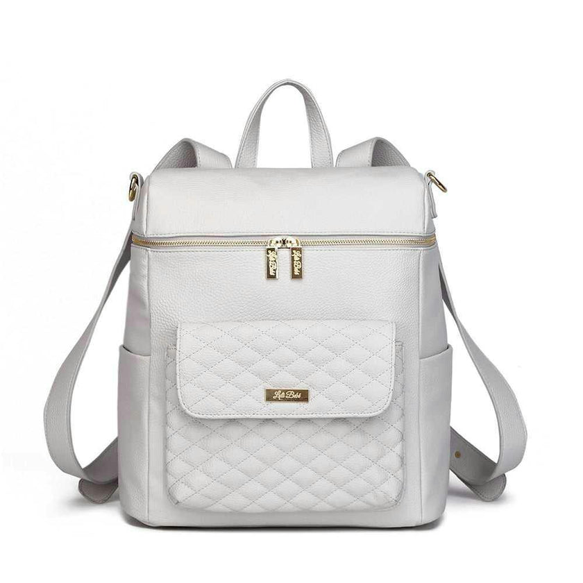 Monaco Diaper Bag | Stone Grey