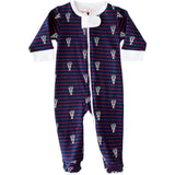 Lobster Stripe Footie