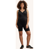 Stretch & Support Romper, Black
