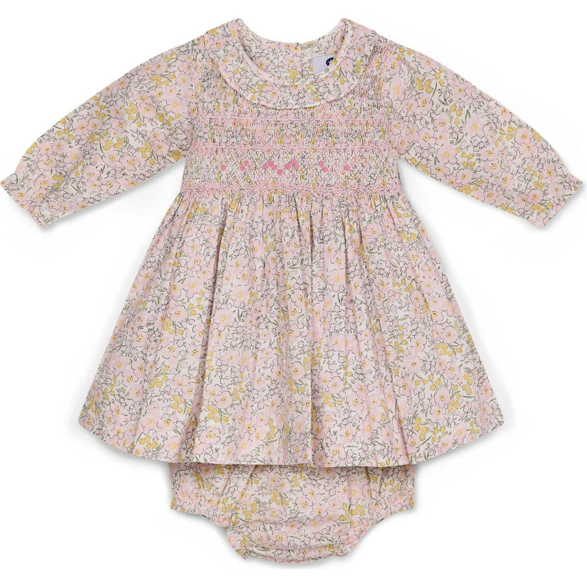 Smocked Baby Dress Paola