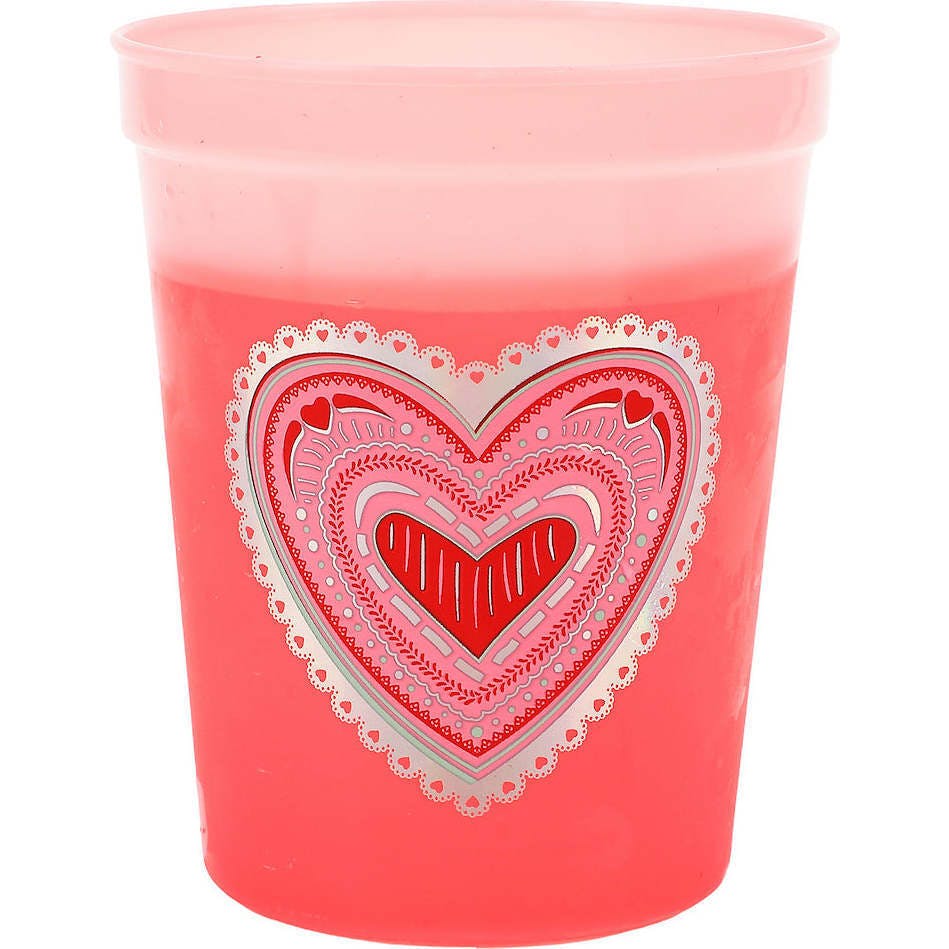Heart Color Changing 12Oz Cups (8 count)