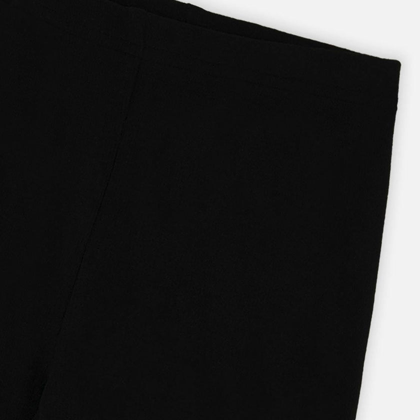 Rib Leggings Black