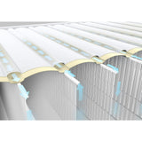 Elevated Dura Beam Fiber Tech Airbed with Built in Pump