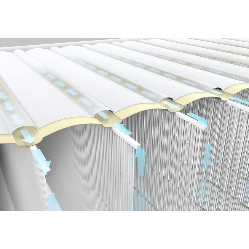Elevated Dura Beam Fiber Tech Airbed with Built in Pump