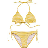 Sunshine Stripe Teen Triangle Bikini