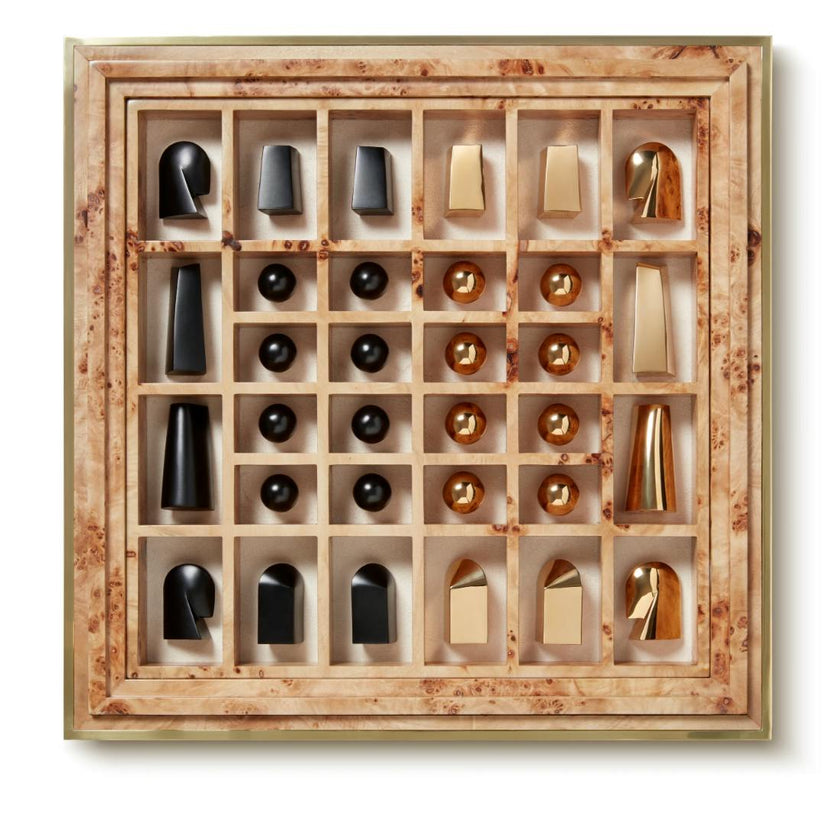 Shagreen Chess Set