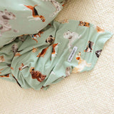 Posh Puppies Swaddle Beanie Set