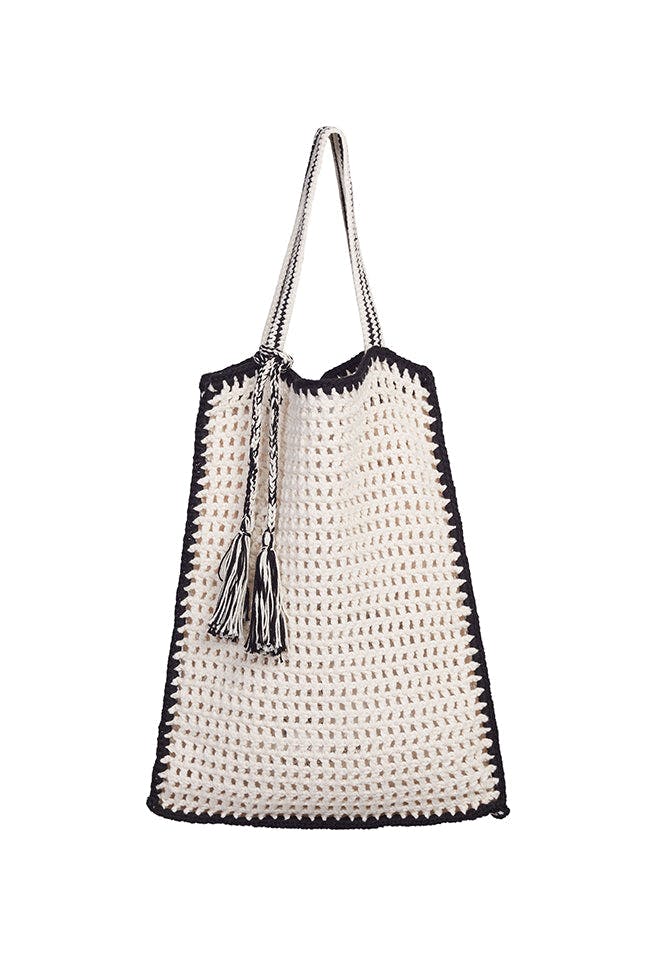 VERA CROCHET TOTE BAG