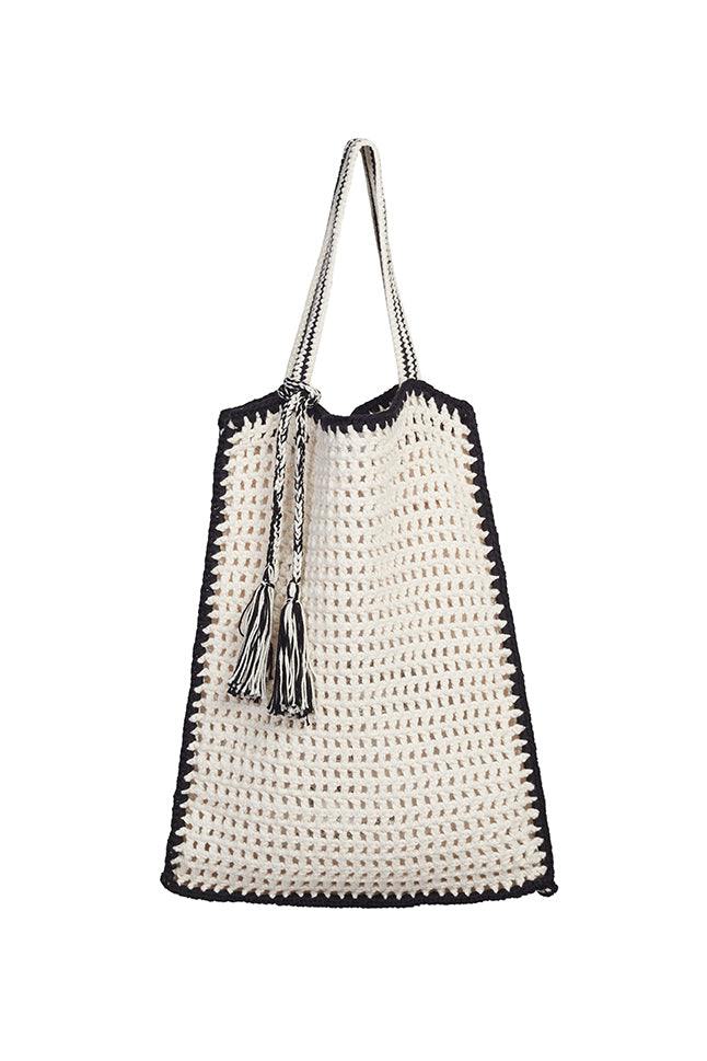 VERA CROCHET TOTE BAG