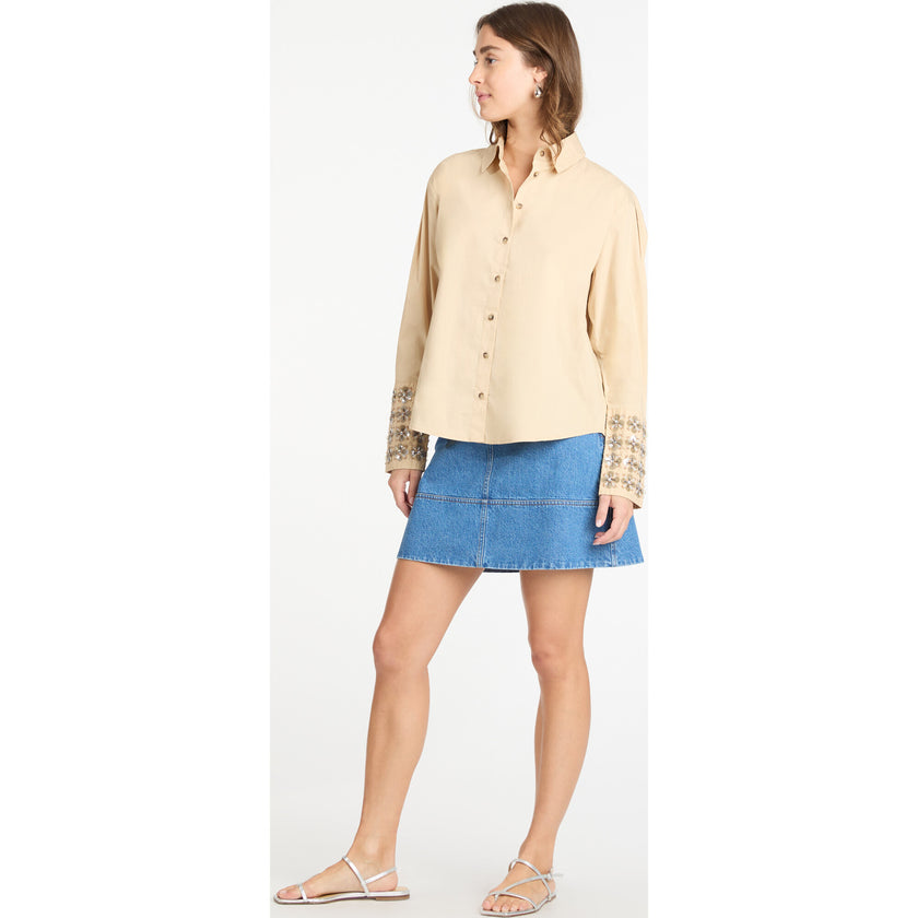 Women's Wells Top, Tan