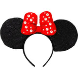 Disney Minnie Red Sparkle Ears