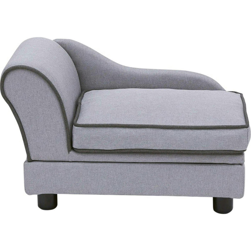 Ivan Linen Pet Sofa with Storage & Washable Cover